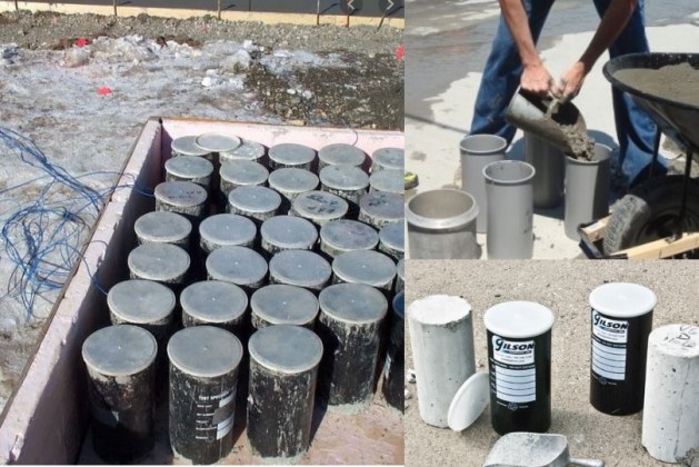 Casting and Curing Concrete Specimens in Field Based on ASTM C31