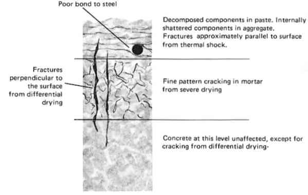 Petrographic Examinations of Core Sample of Concrete to Determine Extent, Type and Severity of damage