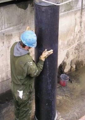 Reinforced Concrete Column Confined with Continuous FRPs