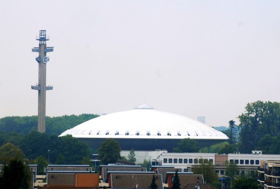 Saucer Dome of Evoluon at Eindhoven, Netherlands