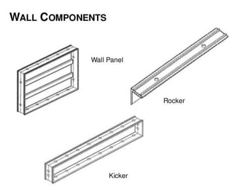 Wall Components in Mivan Shuttering